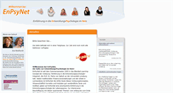 Desktop Screenshot of enpsynet.uni-lueneburg.de